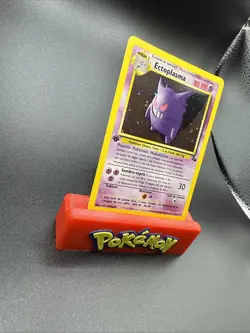 POKEMON ECTOPLASMA (GENGAR) FRENCH HOLO CARD 5/62 - 1st Edition - LP/MP - Image 2