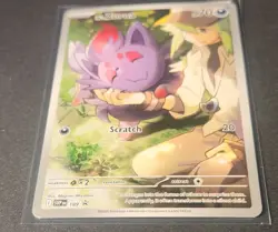 N's Zorua 189 SV Scarlet & Violet Journey Together Black Star Promo Pokemon card - Image 5
