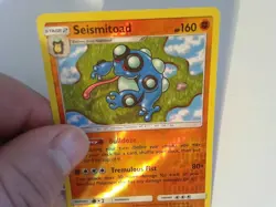 Seismitoad 117/236 Cosmic Eclipse Reverse Holo Rare Pokemon Card CE - Image 4