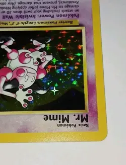 Vintage MR. MIME Jungle Holo Rare Pokemon TCG Card 6/64 NM 1999 Super Clean 🌟 - Image 5