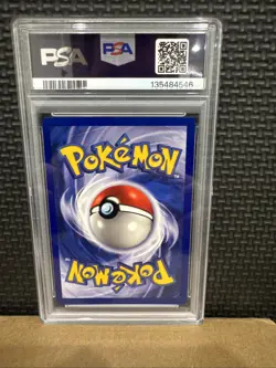 1999 Base Set 1st Edition Rare Pokemon Lass Trainer Card PSA 8 75/102 - Image 2