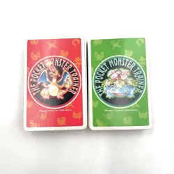 Nintendo Pokemon Playing Cards Deck Poker Red Green set Charizard Venusaur 1996 - Image 3