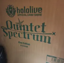 2x Hololive Official Card Game: Quintet Spectrum Booster Box. FRESH CASE!!! - Image 1