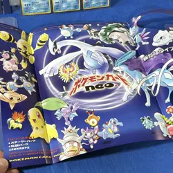 Pokemon card TCG Neo Genesis Premium File Binder Series 1 Gold - Image 3