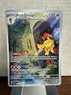 Pokemon TCG Armarouge Holo Card 203/198 SV01 Scarlet & Violet Base Set - Image 1