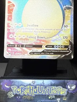 Pokemon Card Snorlax V 197/202 Sword & Shield Full Art Ultra Rare Near Mint - Image 3