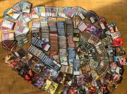 Magic The Gathering Cards Box large lot of Cards Rare Mythic Duskmourn Avatar - Image 1