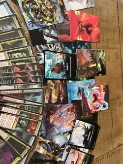 Magic The Gathering Cards Box large lot of Cards Rare Mythic Duskmourn Avatar - Image 5