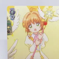 CCS/W066-028 R Sakura kinomoto Cardcaptor Sakura Weiss Schwarz Holo Card CLAMP - Image 2