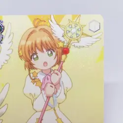 CCS/W066-028 R Sakura kinomoto Cardcaptor Sakura Weiss Schwarz Holo Card CLAMP - Image 3