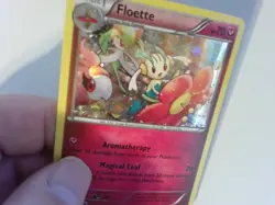 Floette XY139 HOLO RARE Black Star Promo Pokemon Card AROMATHERAPY ABILITY - Image 5
