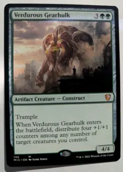 Verdurous Gearhulk Commander: Innistrad: Midnight Hunt - MTG MYTHIC - Image 1