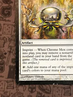Magic: The Gathering Chrome Mox Mirrodin - Image 3