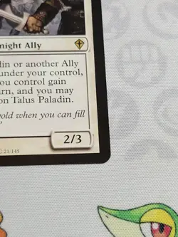C4762 MAGIC MTG WORLDWAKE TALUS PALADIN #21 NM RARE - Image 5