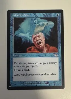 MTG Mental Note Normal NM The List Reprints Magic 46/143 - Image 1