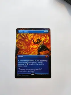 Mana Drain (Borderless) Double Masters 2022 Foil - Image 1