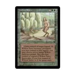 WOTC MtG Legends Willow Satyr (R) VG- - Image 1