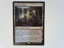 Sunken Hollow Battle for Zendikar - Magic the Gathering MTG - Land - Image 1