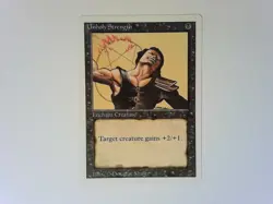 Unholy Strength Revised Edition NICE - Magic the Gathering MTG RV - Image 1