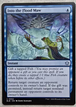 Into the Flood Maw - Bloomburrow - Regular MTG - Image 1