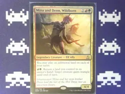 Mina and Denn, Wildborn - Oath of the Gatewatch - Magic the Gathering multi - Image 1