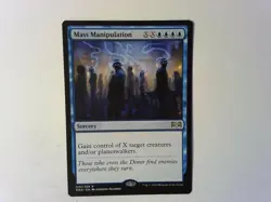 Mass Manipulation Ravnica Allegiance - Magic the Gathering MTG Blue - Image 1