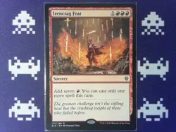 Irencrag Feat Throne of Eldraine - Magic the Gathering MTG Red - Image 1