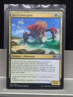 Risen Reef FRENCH X1 LP MTG Core Set 2020 MTG - Image 1
