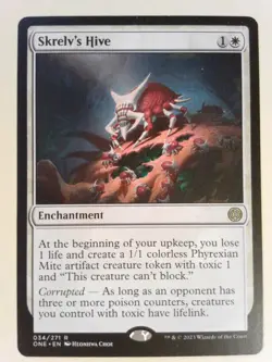 Skrelv's Hive - Phyrexia ONE - Magic the Gathering Mtg White - Image 1