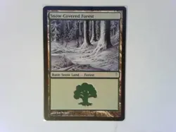 Snow-Covered Forest Coldsnap - Magic the Gathering MTG - Land - Image 1