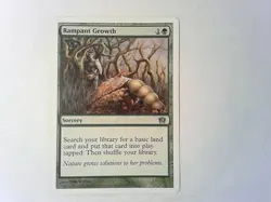 Rampant Growth Eighth Edition - Magic the Gathering Mtg Green - Image 1