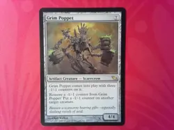 Grim Poppet Shadowmoor - Magic the Gathering Mtg - Artifact - Image 1