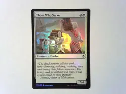 Foil Those Who Serve Amonkhet - Magic the Gathering Mtg White - Image 1
