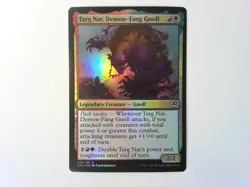 Foil Targ Nar, Demon-Fang Gnoll Forgotten Realms - Magic the Gathering MTG AFR - Image 1