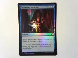 Foil Tezzeret's Ambition Kaladesh - MTG Magic the Gathering Blue - Image 1
