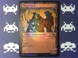 Foil Village Watch // Village Reavers Showcase - Magic the Gathering MTG Red - Image 1