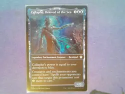 Foil Callaphe, Beloved of the Sea (Showcase) Theros Magic the Gathering Mtg Blue - Image 1