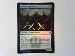 Foil Returned Phalanx Masters 25 - Magic the Gathering Mtg - Black - Image 1