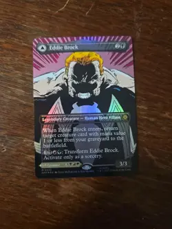 Eddie Brock (0233) (Borderless) Marvel's Spider-Man Foil - Image 1