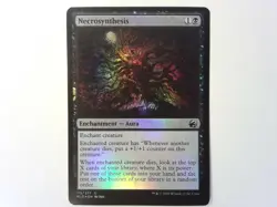 Foil Necrosynthesis Innistrad: Midnight Hunt - Magic the Gathering MTG AFR - Image 1