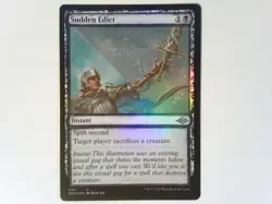 Foil Sudden Edict Modern Horizons 2 - Magic the Gathering Black - Image 1