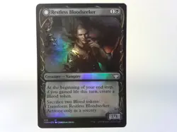Foil Showcase Restless Bloodseeker Innistrad Crimson Vow Magic the Gathering AFR - Image 1