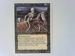 Drudge Skeletons Revised Edition VERY NICE - Magic the Gathering MTG RV - Image 1
