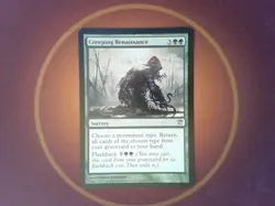 Creeping Renaissance - Innistrad - Magic the Gathering MtG Green - Image 1