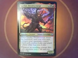 Foil Kardur, Doomscourge - Kaldheim - Mtg Magic the Gathering snow Multi - Image 1