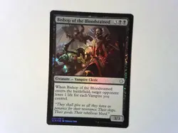 Foil Bishop of the Bloodstained Ixalan - Magic the Gathering Mtg Black - Image 1