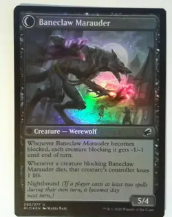 Foil Baneblade Scoundrel Innistrad: Midnight Hunt Magic the Gathering MTG AFR - Image 2