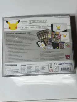Pokemon TCG Celebrations ETB Elite Trainer Box 25th +protector see pics 820650809439 - Image 3