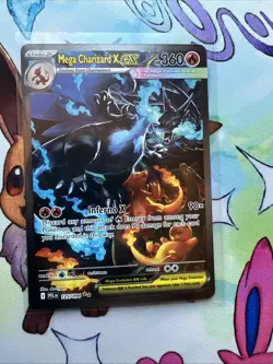 2025 Pokemon Phantasmal Flames MEGA CHARIZARD X ex 125/094 SIR! Mint In Hand - Image 3