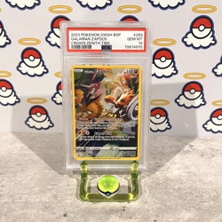 Galarian Zapdos SWSH283 Black Star Promo Pokemon - PSA 10 GEM MT - Image 1